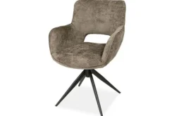 Discount Eetstoel - Movie taupe Mona Eetkamerstoelen