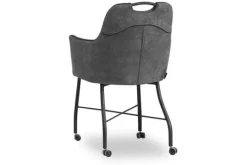 Clearance Eetstoel antraciet Daira Eetkamerstoelen