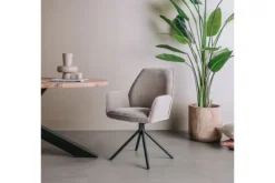 Best Eetstoel Beige Grey Amaro Eetkamerstoelen
