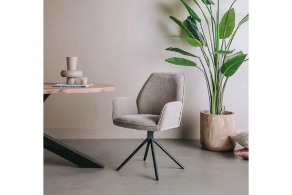 Best Eetstoel Beige Grey Amaro Eetkamerstoelen