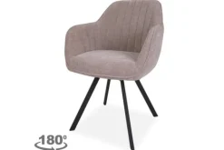 Discount Eetstoel Beige Grey Bruno Eetkamerstoelen