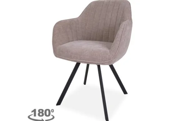 Discount Eetstoel Beige Grey Bruno Eetkamerstoelen