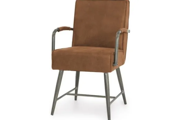 Sale Eetstoel Cognac Belmonte Eetkamerstoelen