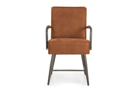 Sale Eetstoel Cognac Belmonte Eetkamerstoelen