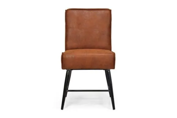 Sale Eetstoel Cognac Belmonte Eetkamerstoelen