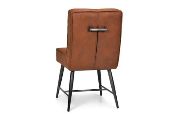 Sale Eetstoel Cognac Belmonte Eetkamerstoelen