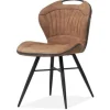 Hot Eetstoel Cognac Daphna Eetkamerstoelen