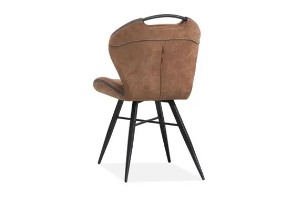 Hot Eetstoel Cognac Daphna Eetkamerstoelen