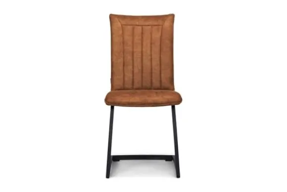Sale Eetstoel cognac Decca Eetkamerstoelen