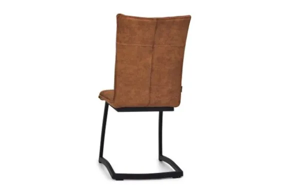 Sale Eetstoel cognac Decca Eetkamerstoelen