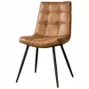 Online Eetstoel Cognac Navarra Eetkamerstoelen
