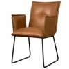 Clearance Eetstoel Cognac Seda Eetkamerstoelen