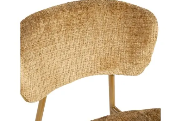 Clearance Eetstoel Mosterd 250194 Dare Eetkamerstoelen