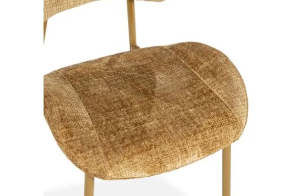 Clearance Eetstoel Mosterd 250194 Dare Eetkamerstoelen