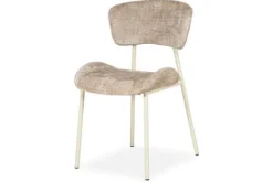 Clearance Eetstoel Taupe 250193 Dare Eetkamerstoelen