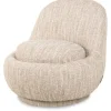 Hot Fauteuil 213988 Beige Angora Arlanda Ronde Fauteuils