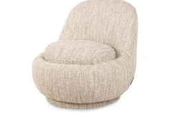 Hot Fauteuil 213988 Beige Angora Arlanda Ronde Fauteuils