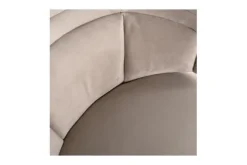 Fauteuil 211049 Khaki Velvet Hazel Ronde Fauteuils
