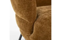 Clearance Fauteuil - mosterd Safari | 95898 David Ronde Fauteuils