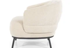 Hot Fauteuil - taupe Safari | 95897 David Ronde Fauteuils