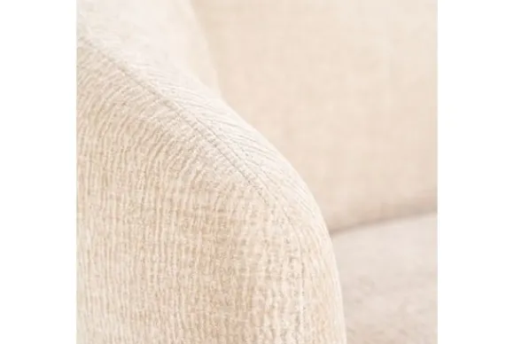 Hot Fauteuil - taupe Safari | 95897 David Ronde Fauteuils
