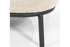 Hot Fauteuil - taupe Safari | 95897 David Ronde Fauteuils