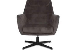 Clearance Fauteuil Antraciet CM-55.000 Toby Draaifauteuils