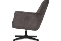 Clearance Fauteuil Antraciet CM-55.000 Toby Draaifauteuils