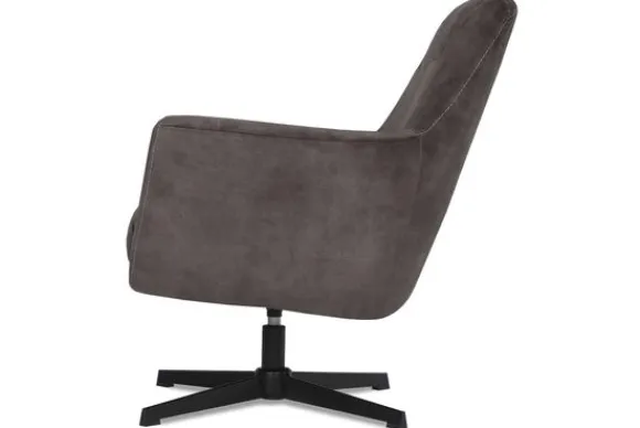 Clearance Fauteuil Antraciet CM-55.000 Toby Draaifauteuils