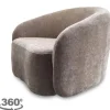 Discount Fauteuil Beige Castro Draaifauteuils