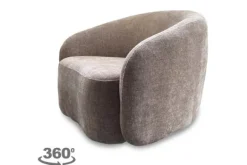 Discount Fauteuil Beige Castro Draaifauteuils