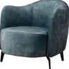 Outlet Fauteuil Blue Bondo Ronde Fauteuils