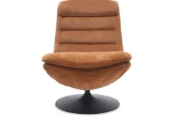 Outlet Fauteuil Caramel Brown Marano Draaifauteuils