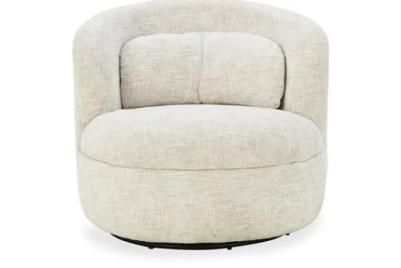 Hot Fauteuil Cream Britt Draaifauteuils