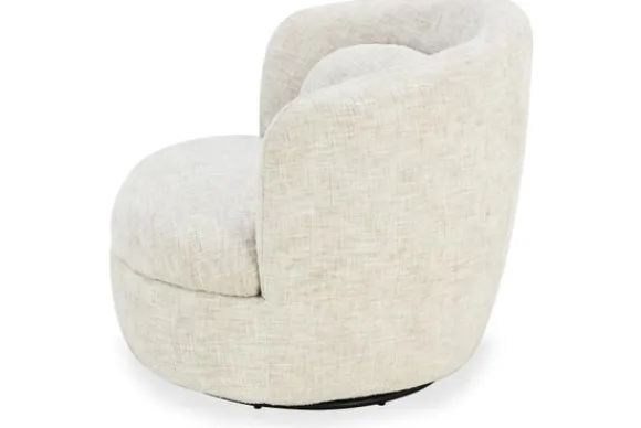 Hot Fauteuil Cream Britt Draaifauteuils