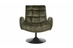 Sale Fauteuil Dark Green Tropea Draaifauteuils