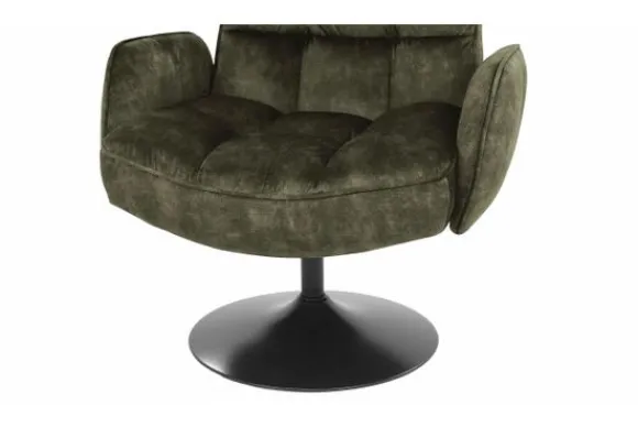Sale Fauteuil Dark Green Tropea Draaifauteuils