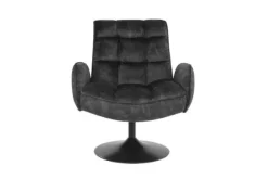 Online Fauteuil Dark Grey Tropea Draaifauteuils