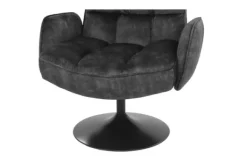 Online Fauteuil Dark Grey Tropea Draaifauteuils