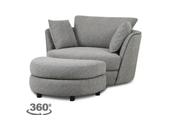Outlet Fauteuil Estelle | Ronde Fauteuils|Draaifauteuils