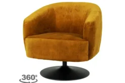 Discount Fauteuil Gold Barga Ronde Fauteuils|Draaifauteuils