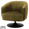 Fauteuil Green Barga Ronde Fauteuils|Draaifauteuils