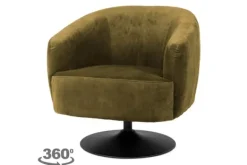 Fauteuil Green Barga Ronde Fauteuils|Draaifauteuils