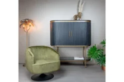 Fauteuil Green Barga Ronde Fauteuils|Draaifauteuils