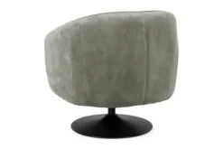 Online Fauteuil Grey Barga Ronde Fauteuils|Draaifauteuils