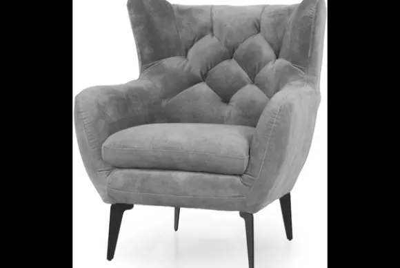 Hot Fauteuil Grey Bomba Oorfauteuils