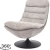 New Fauteuil Ice Grey Marano Draaifauteuils