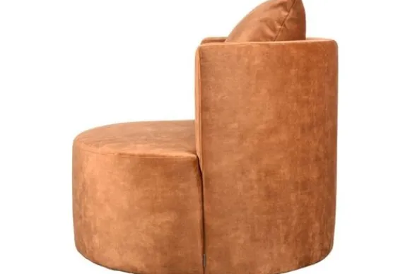 Outlet Fauteuil Ocher FU-88.002 Evy Ronde Fauteuils