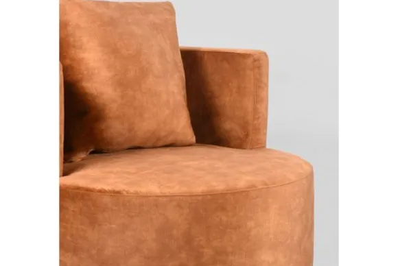 Outlet Fauteuil Ocher FU-88.002 Evy Ronde Fauteuils