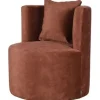Discount Fauteuil Rust FU-88.007 Evy Ronde Fauteuils